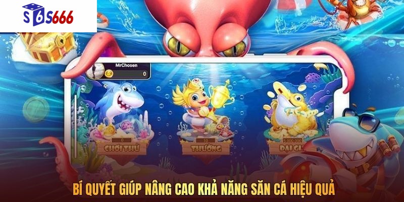 Bí quyết giúp nâng cao khả năng săn cá hiệu quả